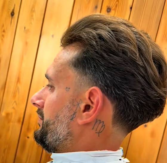 corte pelo con tupé